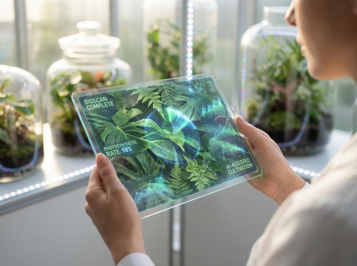 无限臀山AI植物视频技术